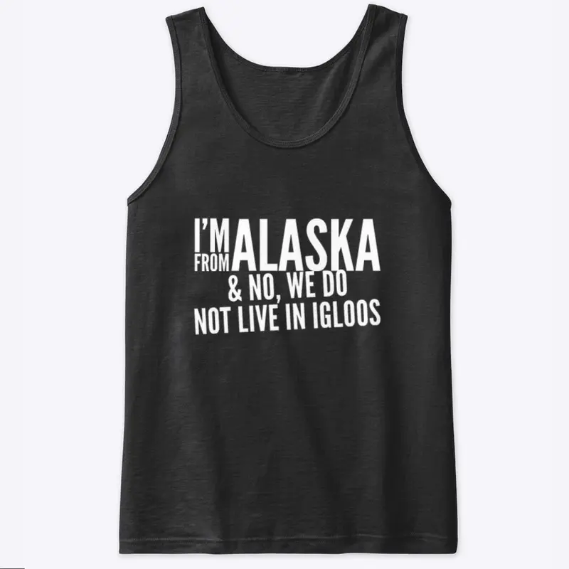 DO PEOPLE IN ALASKA LIVE IN IGLOOS ?