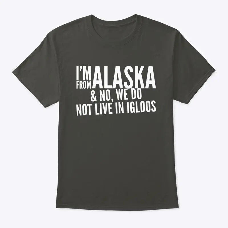 DO PEOPLE IN ALASKA LIVE IN IGLOOS ?